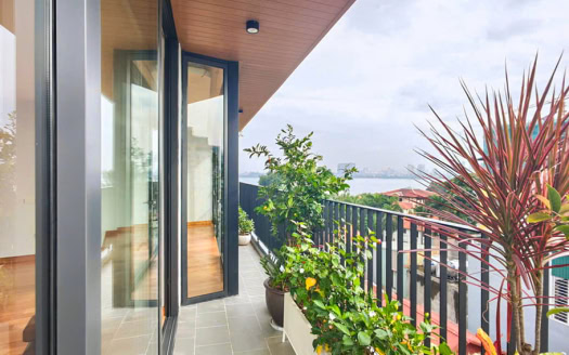 Spacious Penthouse Apartment for Rent on a Quiet Lane in Tay Ho, Hanoi