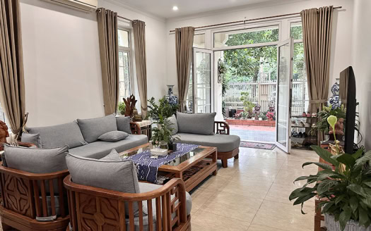 5-Bedroom Furnished House with Garden for Rent in Ciputra Hanoi