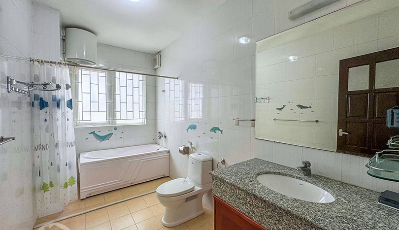 6-Bed Unfurnished House with Swimming Pool for Rent in Tay Ho