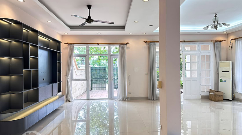 Unfurnished 5-Bedroom Villa with Garden for Rent in Ciputra Hanoi