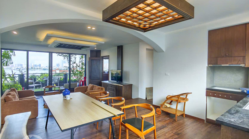 New 4 bed duplex apartment to rent with terrace in Tay Ho