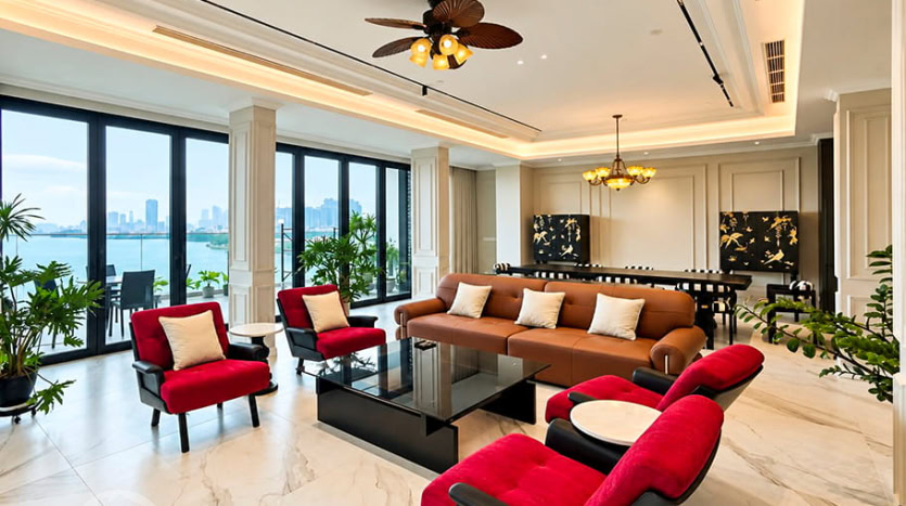 New Duplex 3-Bedroom Apartment with West Lake Views