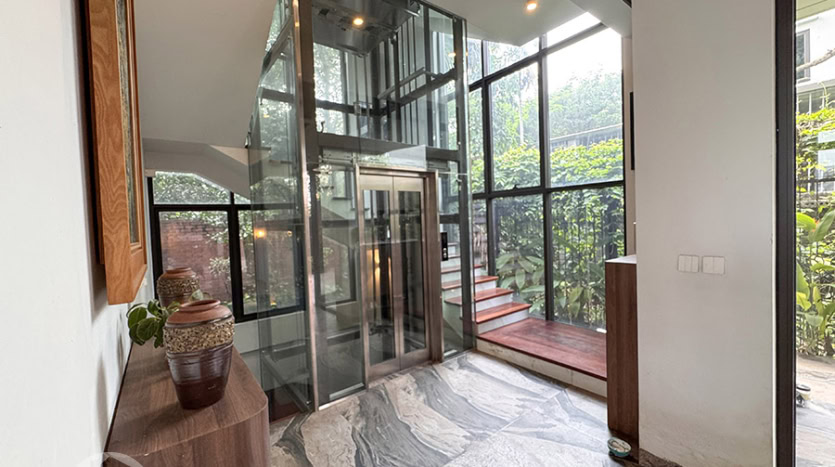 Modern Furnished House with Pool & River View in Long Bien