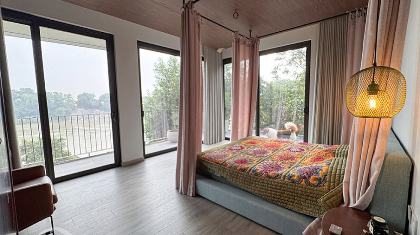 Modern Furnished House with Pool & River View in Long Bien