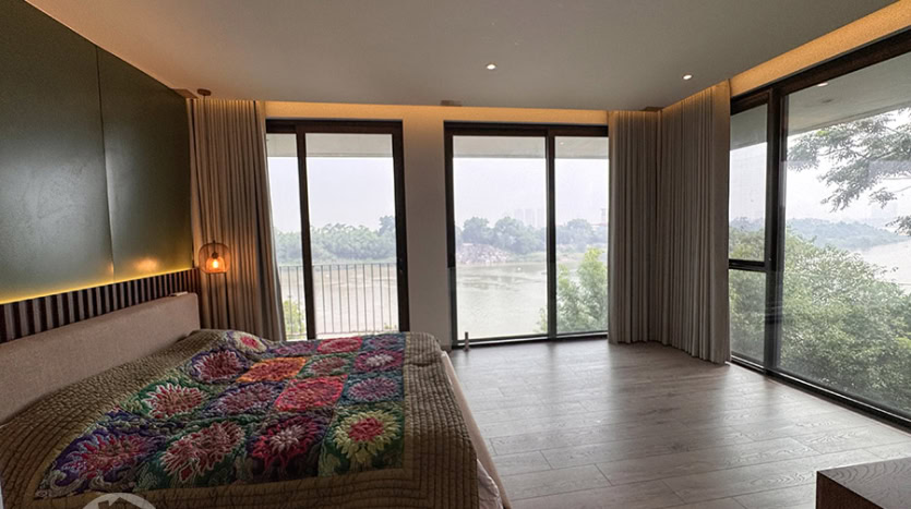 Modern Furnished House with Pool & River View in Long Bien
