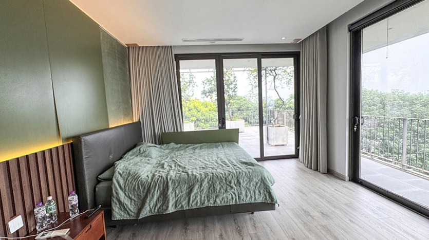 Modern Furnished House with Pool & River View in Long Bien