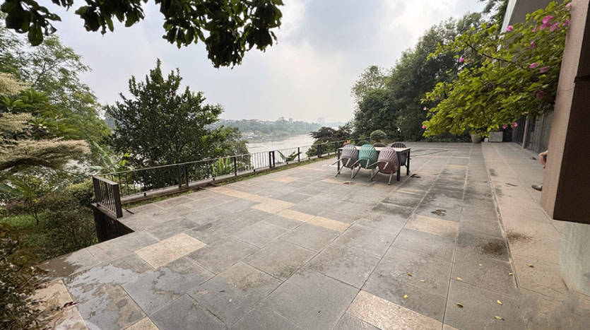 Modern Furnished House with Pool & River View in Long Bien