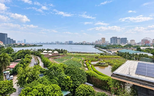 New 2-Bedroom Apartment with West Lake View for Rent