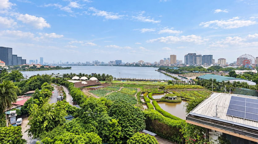 New 2-Bedroom Apartment with West Lake View for Rent