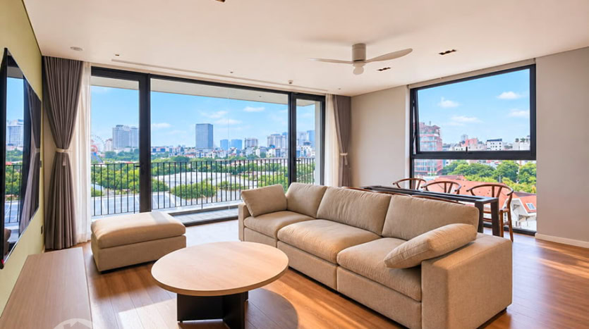 New 2-Bedroom Apartment with West Lake View for Rent