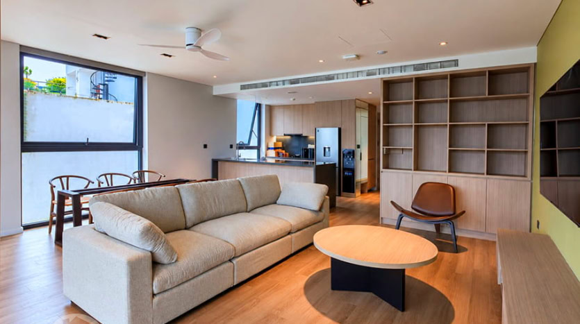 New 2-Bedroom Apartment with West Lake View for Rent