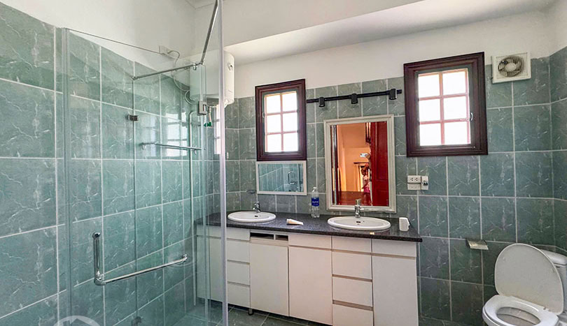 Villa with Large Swimming Pool & Garden for Rent in Tay Ho