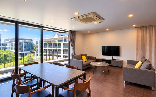 120m² 2 bedroom apartment for rent on To Ngoc Van