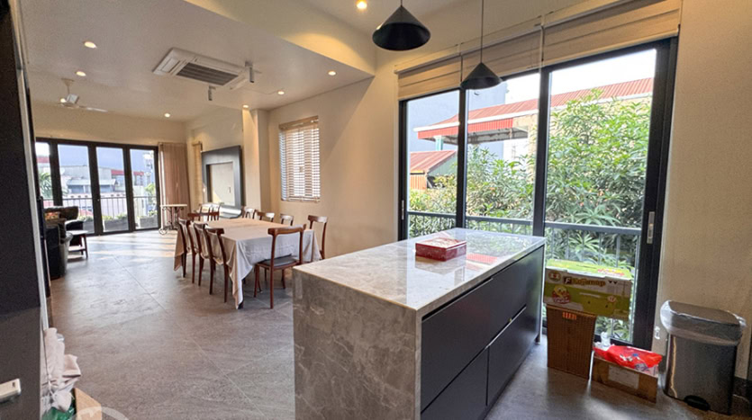 4-Bedroom House with Elevator for Rent in Bo De close to LFAY