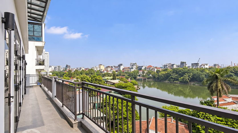 4-Beds Serviced Apartment with West Lake Views for Rent in Hanoi