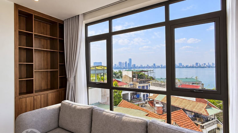 4-Beds Serviced Apartment with West Lake Views for Rent in Hanoi