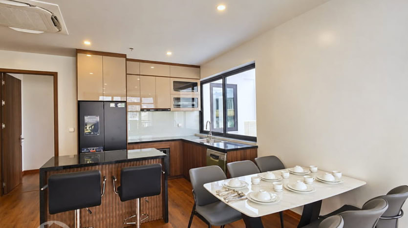 4-Beds Serviced Apartment with West Lake Views for Rent in Hanoi