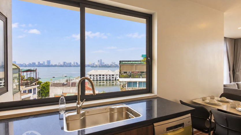 4-Beds Serviced Apartment with West Lake Views for Rent in Hanoi