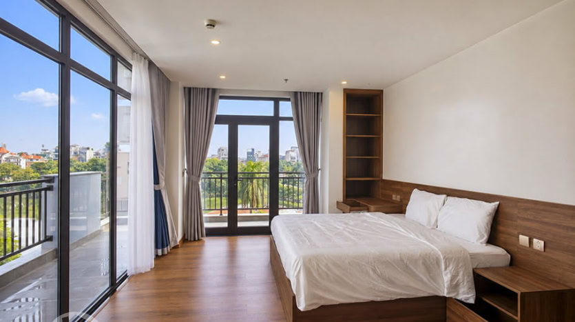 4-Beds Serviced Apartment with West Lake Views for Rent in Hanoi