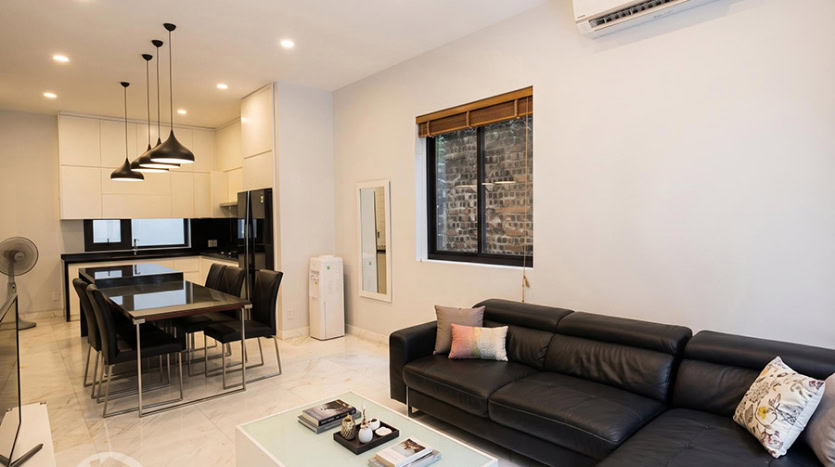 Modern furnished 3 beds house with garden to rent in Tay Ho