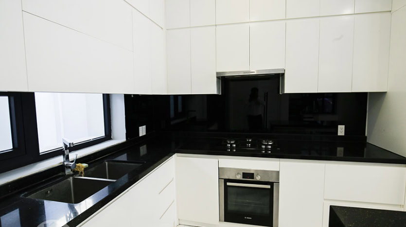 Modern furnished 3 beds house with garden to rent in Tay Ho