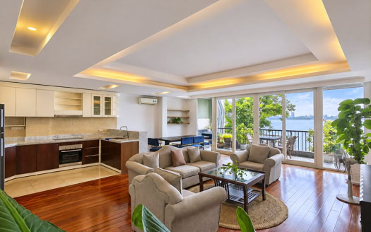 Stunning lake view 3 bedroom apartment in Tay Ho